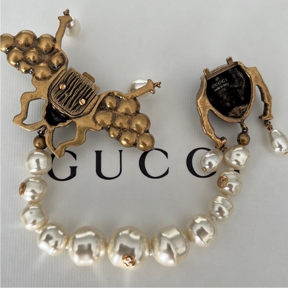 Gucci Rare Queen Margaret bee statement bracelet - Picture 4 of 7